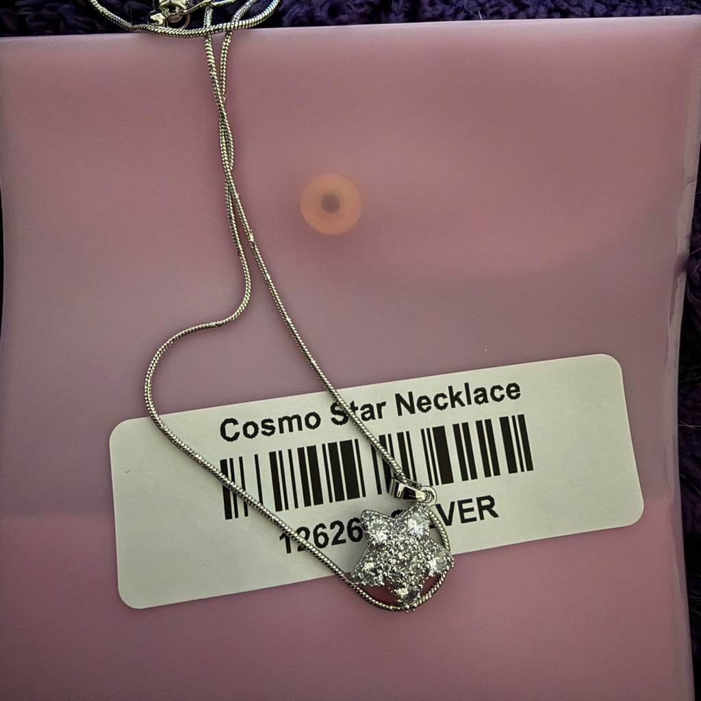 Nwt Bar By Alexa Rae Cosmo Star Silver Necklace 20$